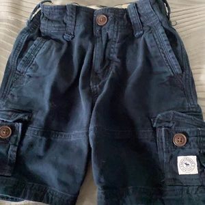 Abercrombie kids navy blue shorts